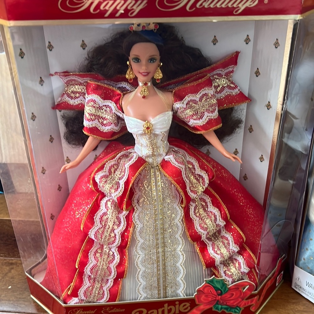 Special edition holiday barbie New . Box has crack
